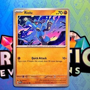 riolu (050/131) - common — pokémon: prismatic evolutions